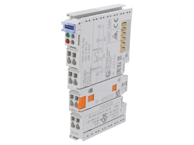 Ieșiri digitale pentru șină DIN IP20 4 canale 12x100x69.8mm
