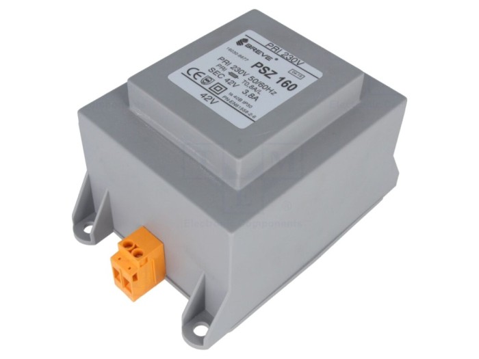 Transformator alimentare 160VA 42V șină DIN