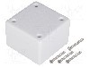 Carcasa ABS, 56mmx56mmx40mm, IP65, HAMMOND - 1594AWGY foto