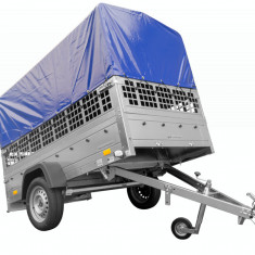 Remorcă 230 x 125 GARDEN TRAILER 230 KIPP 750 KG MMA