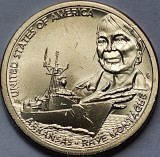 1 Dollar 2025 USA, Arkansas, Oliver Hazard Perry-class frigate, Innovation, unc, lit.P, America de Nord