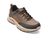 Pantofi sport SKECHERS maro, ARCH FIT BAXTER, din piele naturala