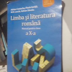 LIMBA SI LITERATURA ROMANA CLASA A X A COSTACHE LASCAR IONITA SAVOIU EDIT ART