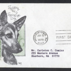 United States 1979 Dogs Seeing for me FDC K.714