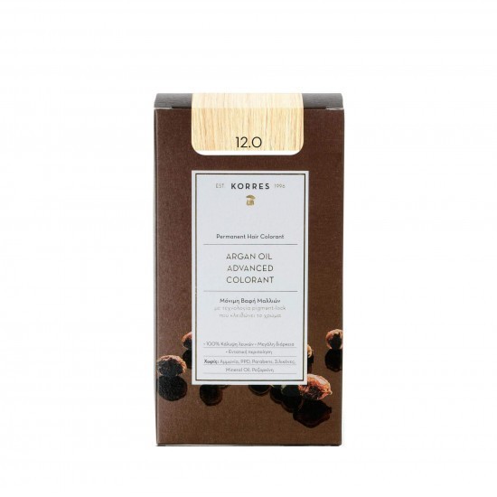 Vopsea permanentă avansată cu ulei de argan KORRES - Blond special 12.0