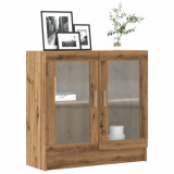 VidaXL Bibliotecă, stejar artizanal, 82,5x30,5x80 cm, lemn prelucrat