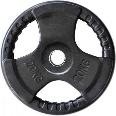 Greutate cauciucata HMS TOK20- 20 kg/51 mm FitLine Training foto