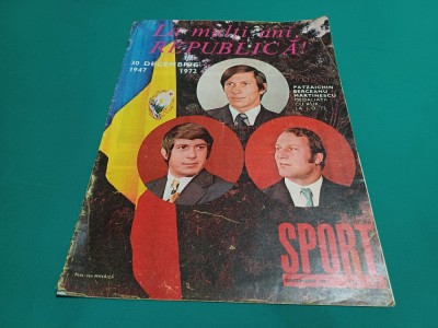 REVISTA SPORT NR. 24 1972 * PATZAICHIN *19 foto