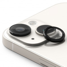 Folie de protectie camera Ringke Camera Frame pentru Apple iPhone 15/15 Plus Negru