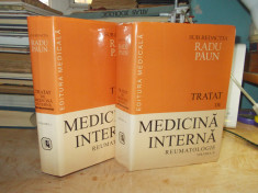 RADU PAUN - TRATAT DE MEDICINA INTERNA : REUMATOLOGIE ( I + II ) , 1999 foto