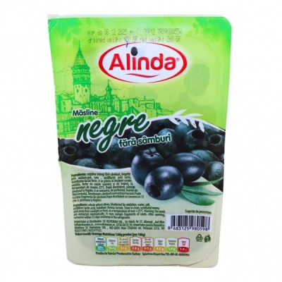 Masline negre fara samburi Alinda caserola 150g MGR28557 foto