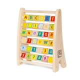 Cumpara ieftin Jucarie din lemn - Abac alfabet