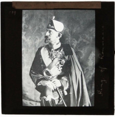 Fotografie / Cliseu pe sticla - Regele Ferdinand I al Romaniei foto