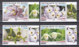 Niger 2020 - Orhidee, Serie cu Tapsuri, MNH