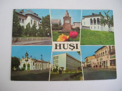 QW24 H - Carte postala - tematica turism - vedere - Husi 4 foto