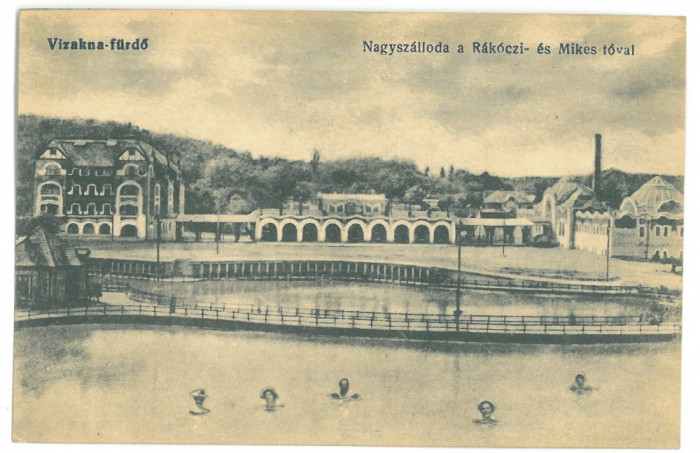 4747 - OCNA-SIBIULUI, Baile sarate, Romania - old postcard - unused