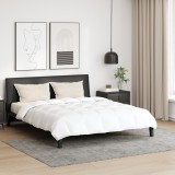 VidaXL Pilotă Altele cu pernă 3 pcs Alb 260 x 220 cm Jos