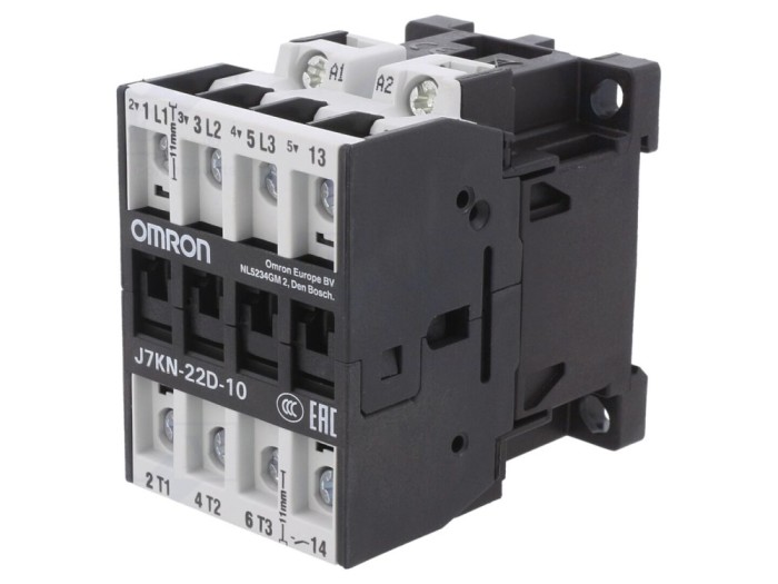 Contactor 3P 22A 230VAC NO