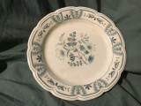 arta / colectie / vintage - Farfurie din faianta cu marcaj Gefle model Percy / Kerstin anii 30 !