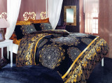 Set lenjerie de pat pentru o persoana Single XL (DE), 2 piese, Osmanl&Auml;&plusmn; - Yellow, Pearl Home, 50% bumbac / 50% poliester