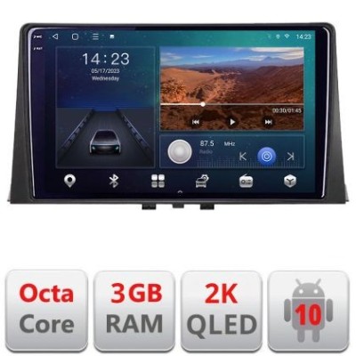 Navigatie Citroen Berlingo 2019- B-berlingo18 Android Ecran 2K QLED octa core 3+32 carplay android auto kit-berlingo18+EDT-E310V3-2K CarStore Technolo foto