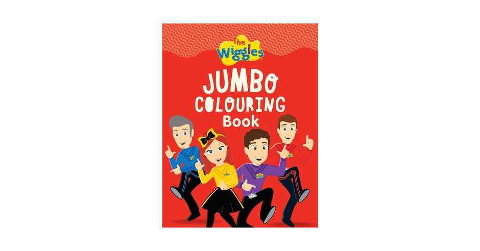 The Wiggles Jumbo Colouring Book Okaziiro
