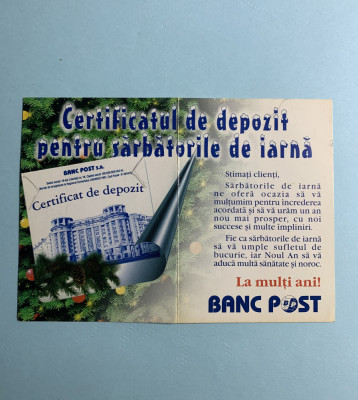 Calendar 2001 Banc Post foto