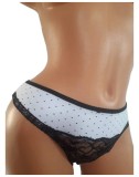 Set 3 Tanga dama - Dantela Neagra