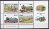 Irlanda 1984 - Trenuri, locomotive, cai ferate, bloc neuzat