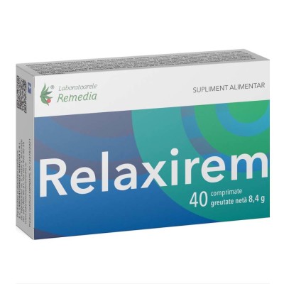 Relaxirem 40 comprimate Remedia foto