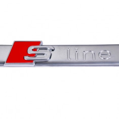 Emblema Audi S-Line Aluminiu