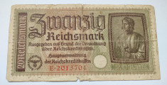 Germania - 20 Reichsmark anii &amp;#039;40 - L2 foto