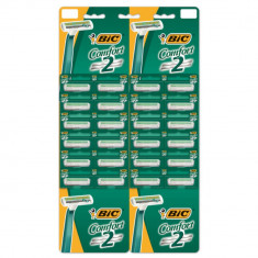 Set 24 Aparate De Ras Bic Comfort Cu 2 Lame, Lame De Barbierit, Lame Pentru Ras, Bic Pentru Barbierit, Bic Pentru Ras, Aparat Pentru Ras, Aparat Pentr