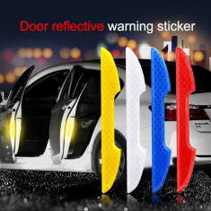 Set 4 buc. sticker reflectorizant SAFE DOORS