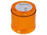Semnalizator luminos portocaliu 24VDC 24VAC IP54 &Oslash;70x66mm