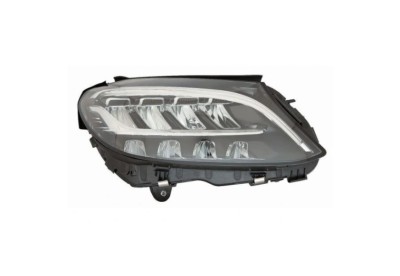 Far Mercedes Clasa C (W205), 06.2018-, montare fata, dreapta, LED; electric; fara modul LED; fara modul LED; cu motor; LED; fara marcaj &amp;amp;quot;LED HIG foto