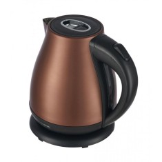 Fierbator Heinner, 1850-2200 W, 1.7 L, baza 360, element incalzire, oprire automata, inox, Maro