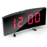 Ceas Oglinda Digital de Birou tip LCD LED Rosu la USB DT6507 13B039 XXM
