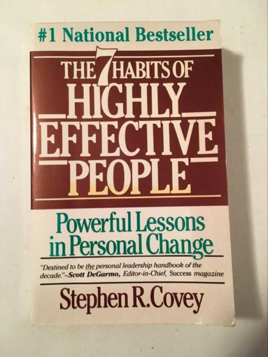 *DD- The 7 Habits of Highly Effective People, Stephen R. Covey