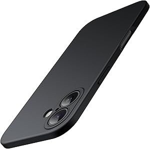 BestCase&amp;reg; Husa pentru Apple iPhone 17 din Silicon Ultra Slim, Negru mat foto