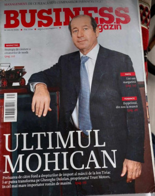 revista Business Magazin din 2008 foto