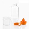Sticla cu Storcator Citrice si Infuzor Sensations Juicer, 550ml, PC, Fara BPA, Portabila