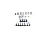 Set cleme fixare spoiler bara CITROEN C4 (B7), 09.2010-; C4 PICASSO (UA/UD), 10.2006-06.2013; DS4, 06.2011-, 22 buc/set, Scut sub bara protectie