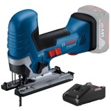 Bosch GST 185-LI + GAL 18V-40 - Fierastrau pendular fara acumulatori Li-Ion 18 V - Ah + Incarcator acumulatori
