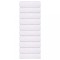 vidaXL lavețe 10 buc alb 15x21 cm 360 g/m&sup2; 100% bumbac 136639