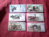 Serie mica Polonia 1968 - Pictura Vanatoare , 6 valori stampilate