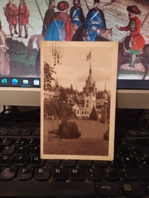 Sinaia, Castelul Peleș, circulație 11 aug. 1924, 205 foto