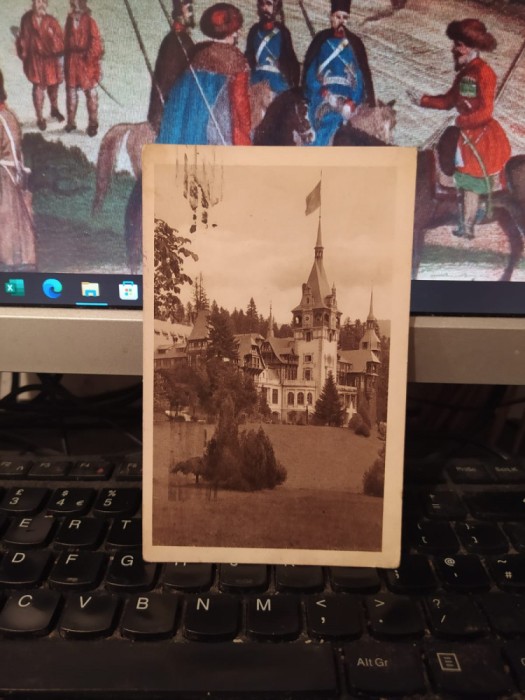 Sinaia, Castelul Peleș, circulație 11 aug. 1924, 205