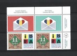 ROMANIA 2023-EXPOZITIA FILATELICA IBRA, DOUA VINIETE DIN COALA DE POSTA-LP 2419, Nestampilat