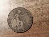 C50 - Moneda foarte veche - Anglia - one penny - 1912